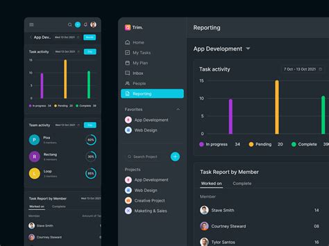 Image result for Reporting Menu UI Design