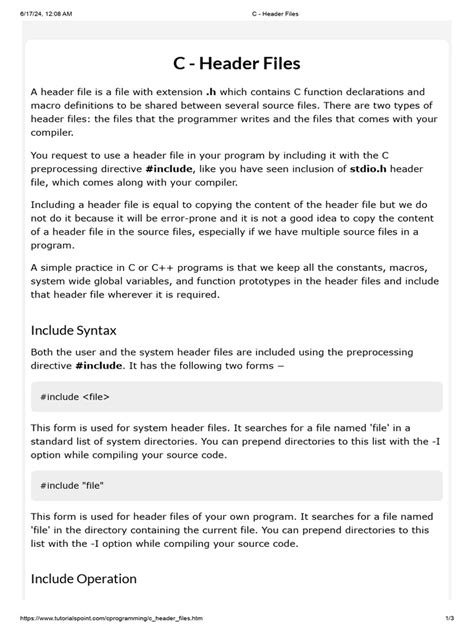 Header File Format in C に対する画像結果