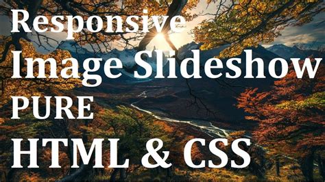 Image result for Slideshow in HTML and CSSS