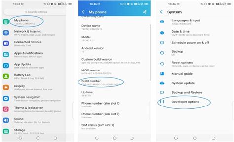 Developer Options Android に対する画像結果