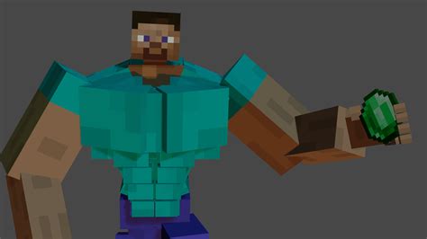 Image result for Minecraft Steve Becomes Thicc