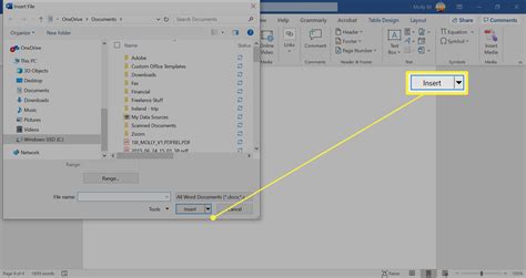 How To Insert Pdf File Into Word に対する画像結果