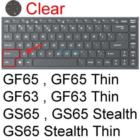 Image result for MSI Gf65 Keyboard