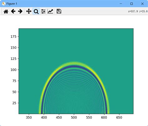 Python Contourf Wave Height Altimeter に対する画像結果