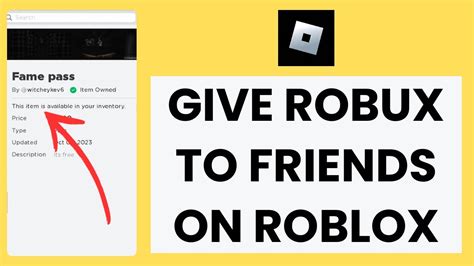 How to Give Friends ROBUX に対する画像結果