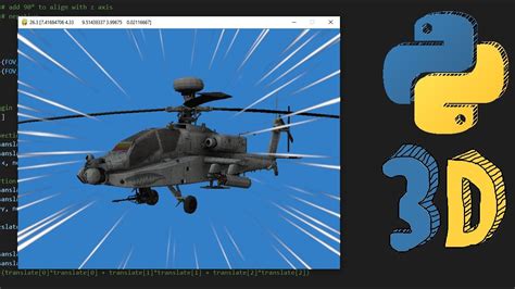 Python 3D Rendering Library に対する画像結果