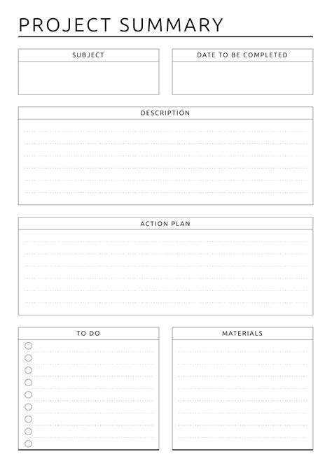 Image result for Printable Project Planner