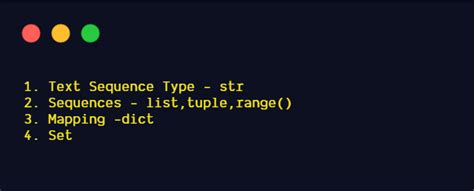 Image result for Types of Iterable in Python