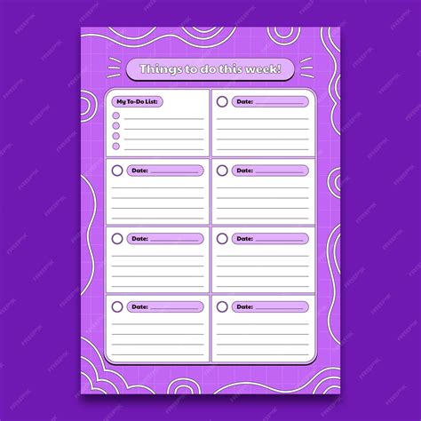 Hand Drawn Weekly Worksheet に対する画像結果