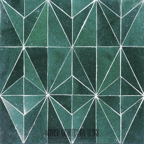 Toradh íomhá ar Green Tile Pattern