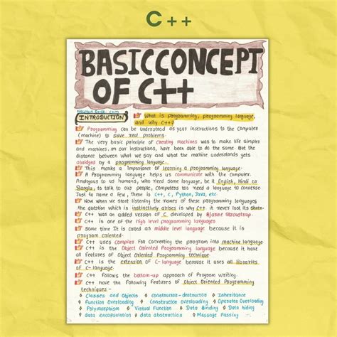 Image result for Classes in CPP Handwritten Notes