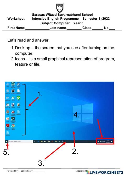 Image result for Computer Icons Worksheet