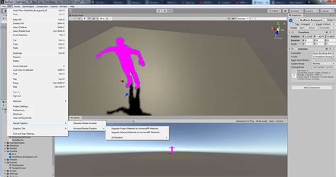 Toradh íomhá ar Unity Problem Pink Materials. How Fix-It