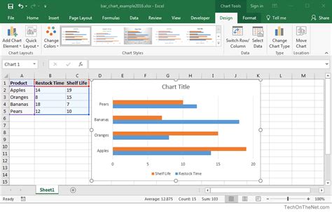 Range Bar Graph Excel に対する画像結果