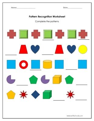 Pattern Worksheet Middle School に対する画像結果