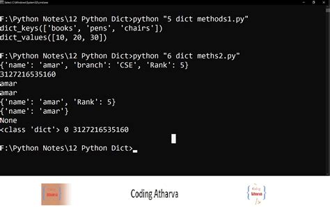 Image result for Python Dictionary Methods Program
