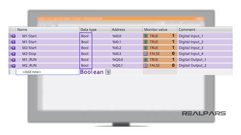 Boolean Data Type in plc Programming に対する画像結果