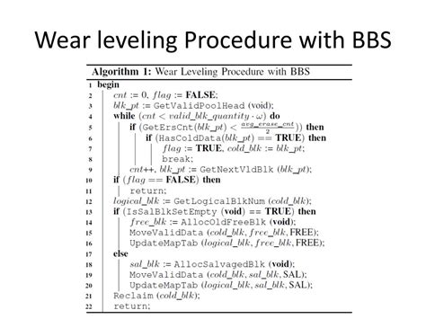 Toradh íomhá ar Flash Memory Wear Leveling