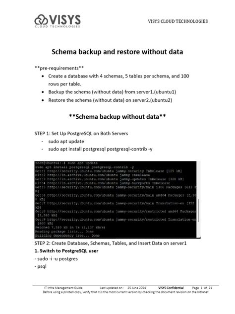 Image result for How to Create Backup Schema