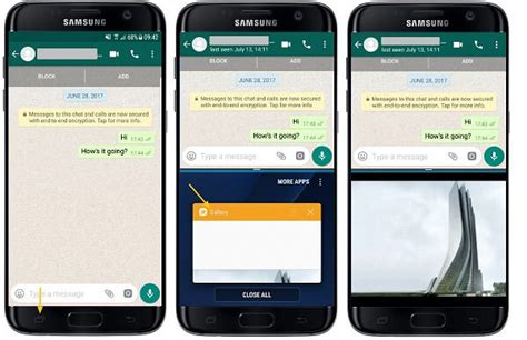 Image result for Multi Window While Texting Android