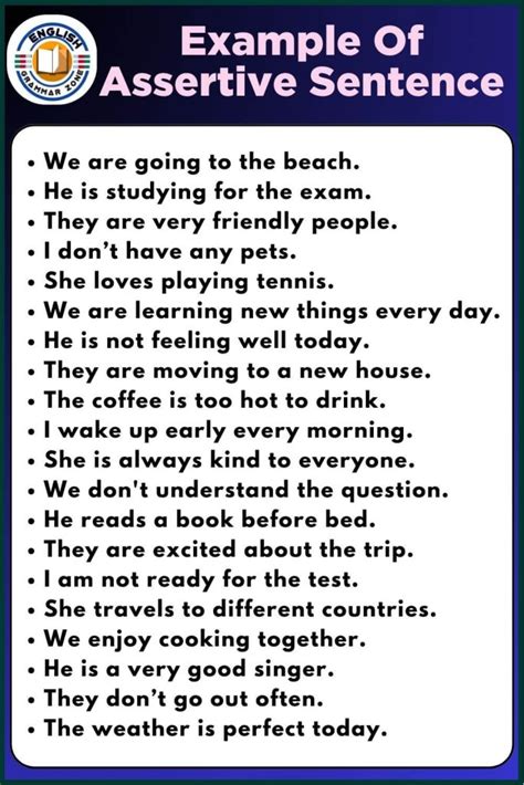 Afbeeldingsresultaten voor Assertive Sentence Definition