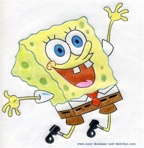Image result for Spongebob Drawing