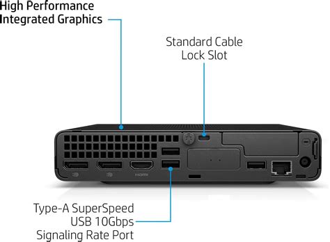 Toradh íomhá ar HP Mini Desktop Computer