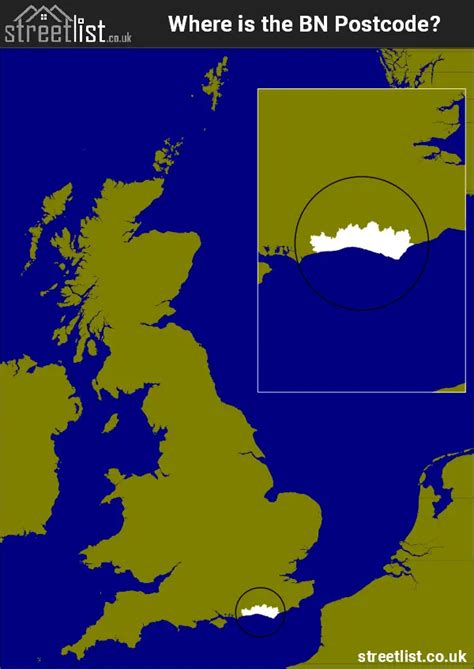 Image result for BN Postcode Area