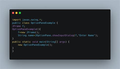 JOption Java Sample Codes に対する画像結果
