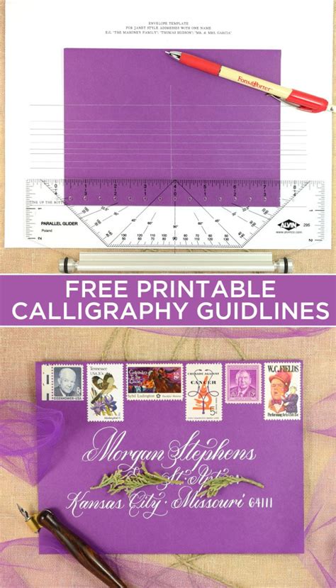 Calligraphy Guidelines Printable に対する画像結果