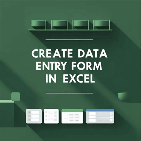 Image result for How to Create Form in Excel for Data Entry