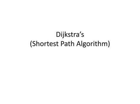 Image result for Dijkstra S Shortest Path Algorithm