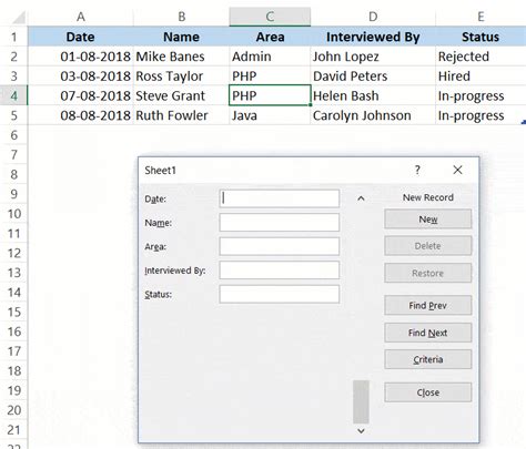 Image result for Sample Data Input in Excel