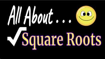 Image result for Understanding Square Roots