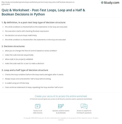 Toradh íomhá ar Post-Test Loop Symbol in Python