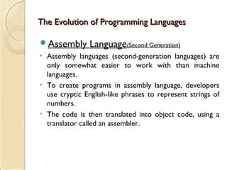 Image result for Second Generation Programming Language