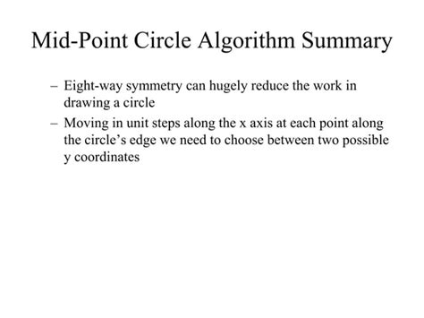 Toradh íomhá ar Mid Point Line Algorithm in Computer Graphics
