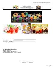 Bartending Learning Module Quarter 3 に対する画像結果