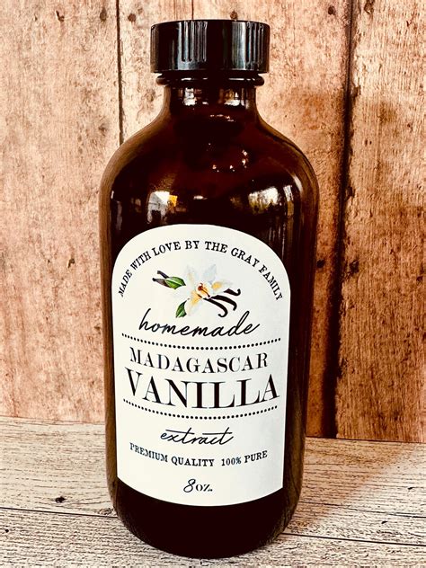 Image result for Vanilla Extract Labels