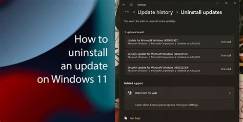 Image result for How to Remove Windows 11 Update