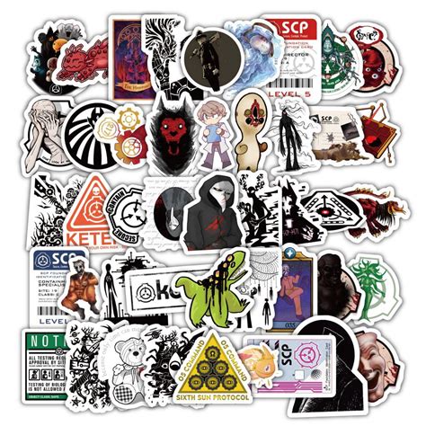 Afbeeldingsresultaten voor SCP Foundation Stickers