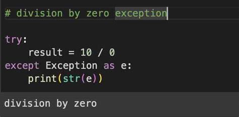 Image result for Zero Exception in Python