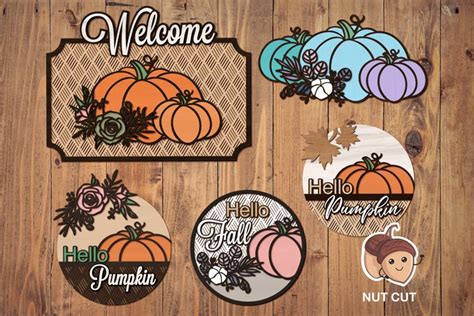 Toradh íomhá ar Glowforge Fall Projects