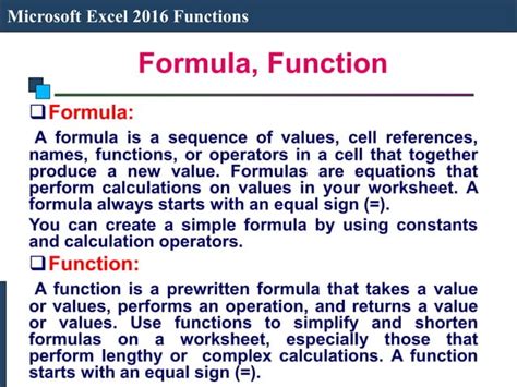 Image result for Microsoft Excel 2016 Function