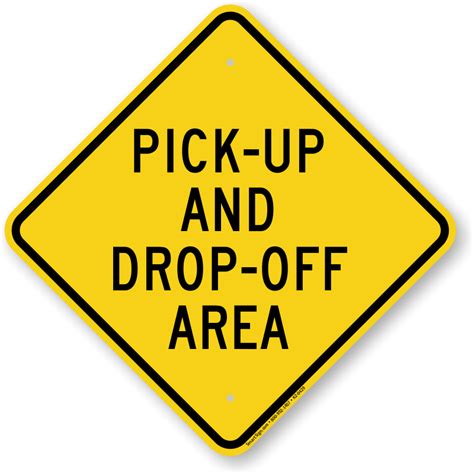 Image result for Employee Drop Off Sign