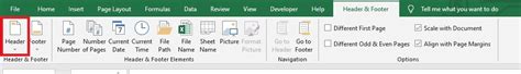 Image result for Insert Header Excel 2020