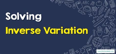 Inverse Variation Describe-साठीचा प्रतिमा निकाल