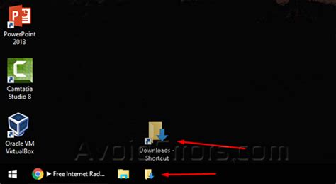 Image result for Add Downloads Folder to Taskbar