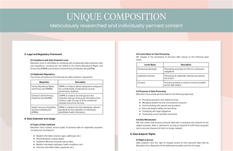 Image result for Primary School Privacy Policy Template