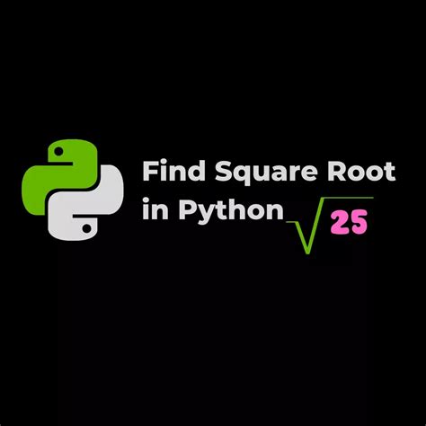 Image result for Write a Python Program to Find Square Root Class 11